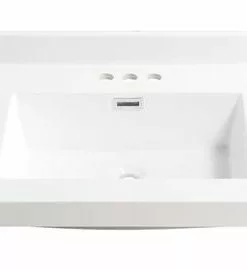 Tuscany® 25" X 22" White Square Vanity Top 6 Tuscany® 25" X 22" White Square Vanity Top -Tuscany Shop 6079921 P AV3