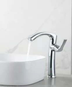 Tuscany® Esa™ One-Handle Polished Chrome Vessel Bathroom Faucet -Tuscany Shop 6377071 IU RS