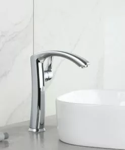 Tuscany® Esa™ One-Handle Polished Chrome Vessel Bathroom Faucet -Tuscany Shop 6377071 SC LS