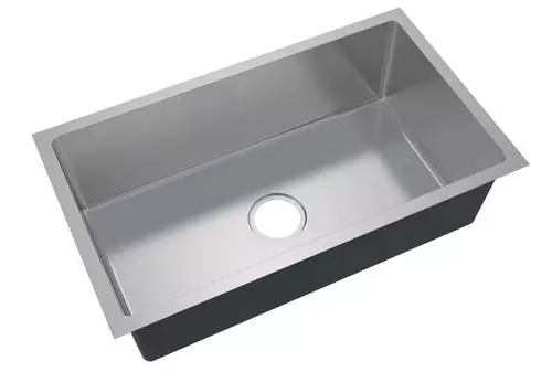 Tuscany® Woodhill Undermount 31" Stainless Steel Single Bowl Kitchen Sink 1 Tuscany® Woodhill Undermount 31" Stainless Steel Single Bowl Kitchen Sink