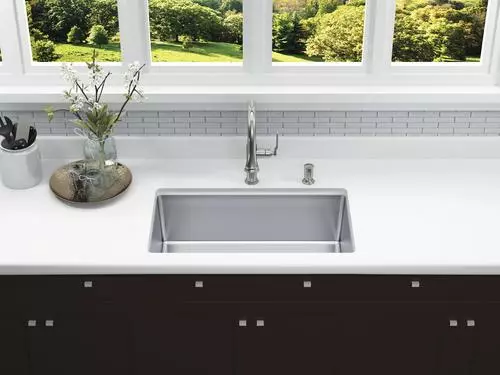 Tuscany® Woodhill Undermount 31" Stainless Steel Single Bowl Kitchen Sink 5 Tuscany® Woodhill Undermount 31" Stainless Steel Single Bowl Kitchen Sink - Image 5