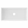 Tuscany® Farmhouse/Apron Front 36" White Fireclay Single Bowl Kitchen Sink