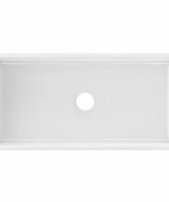 Tuscany® Farmhouse/Apron Front 36" White Fireclay Single Bowl Kitchen Sink