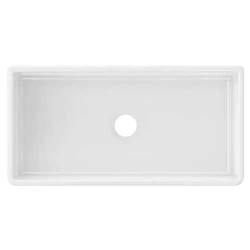 Tuscany® Farmhouse/Apron Front 36" White Fireclay Single Bowl Kitchen Sink 1 Tuscany® Farmhouse/Apron Front 36" White Fireclay Single Bowl Kitchen Sink
