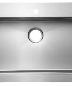 Tuscany® Volk Dual-Mount 33" Stainless Steel 2-Hole Single Bowl Kitchen Sink 7 Tuscany® Volk Dual-Mount 33" Stainless Steel 2-Hole Single Bowl Kitchen Sink -Tuscany Shop 6724058 Top 2