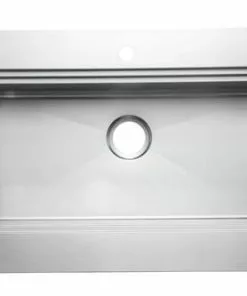 Tuscany® Acadian Farmhouse/Apron Front 33" Stainless Steel 2-Hole Single Bowl Kitchen Sink 13 Tuscany® Acadian Farmhouse/Apron Front 33" Stainless Steel 2-Hole Single Bowl Kitchen Sink -Tuscany Shop 6724134 Top