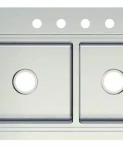 Tuscany® Acadian All-in-One Dual-Mount Workstation 33" Stainless Steel 4-Hole Double Bowl Kitchen Sink 6 Tuscany® Acadian All-in-One Dual-Mount Workstation 33" Stainless Steel 4-Hole Double Bowl Kitchen Sink -Tuscany Shop 6724141 Top