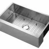 Tuscany® Farmhouse/Apron Front 33" Stainless Steel Single Bowl Kitchen Sink