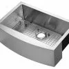 Tuscany® Farmhouse/Apron Front 30" Stainless Steel Single Bowl Kitchen Sink