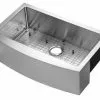 Tuscany® Farmhouse/Apron Sink 33" Stainless Steel Single Bowl Kitchen Sink