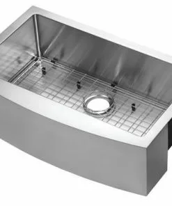 Tuscany® Farmhouse/Apron Sink 33" Stainless Steel Single Bowl Kitchen Sink