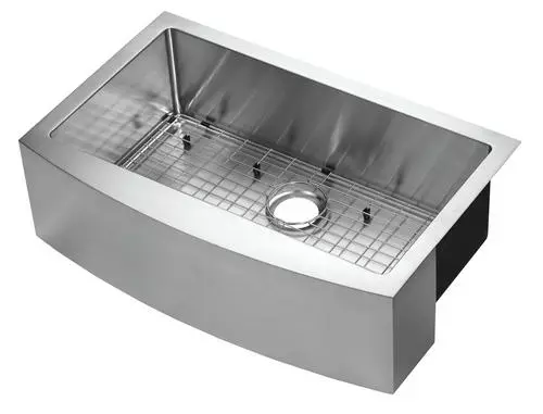Tuscany® Farmhouse/Apron Sink 33" Stainless Steel Single Bowl Kitchen Sink 1 Tuscany® Farmhouse/Apron Sink 33" Stainless Steel Single Bowl Kitchen Sink