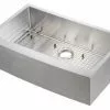 Tuscany® Farmhouse/Apron Front 36" Stainless Steel Single Bowl Kitchen Sink