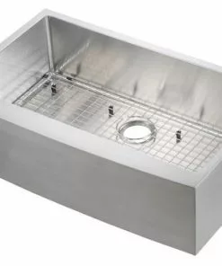 Tuscany® Farmhouse/Apron Front 36" Stainless Steel Single Bowl Kitchen Sink