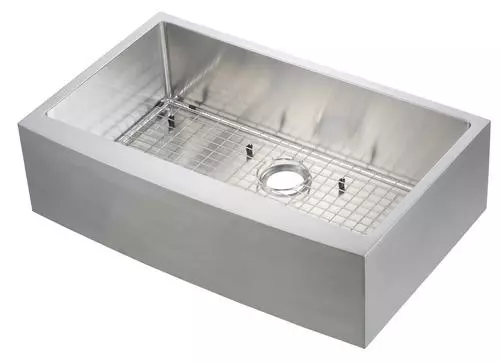 Tuscany® Farmhouse/Apron Front 36" Stainless Steel Single Bowl Kitchen Sink 1 Tuscany® Farmhouse/Apron Front 36" Stainless Steel Single Bowl Kitchen Sink