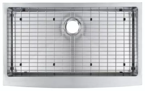 Tuscany® Farmhouse/Apron Front 36" Stainless Steel Single Bowl Kitchen Sink 2 Tuscany® Farmhouse/Apron Front 36" Stainless Steel Single Bowl Kitchen Sink - Image 2