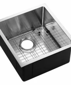 Tuscany® Undermount 17" Stainless Steel Single Bowl Bar/Prep Sink