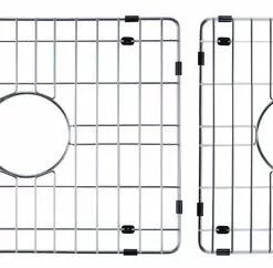 Tuscany® Acadian 60/40 Stainless Kitchen Sink Grids - 2 Count