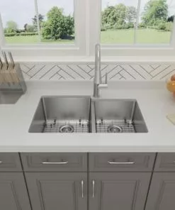 Tuscany® Woodhill Undermount 31" Stainless Steel Single Bowl Kitchen Sink 16 Tuscany® Woodhill Undermount 31" Stainless Steel Single Bowl Kitchen Sink -Tuscany Shop 6724315 UM SC FV