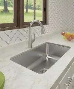 Tuscany® Northville All-in-One Dual Mount 33" Stainless Steel 1-Hole Single Bowl Kitchen Sink 20 Tuscany® Northville All-in-One Dual Mount 33" Stainless Steel 1-Hole Single Bowl Kitchen Sink -Tuscany Shop 6724323 UM SC LS