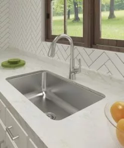 Tuscany® Northville All-in-One Dual Mount 33" Stainless Steel 1-Hole Single Bowl Kitchen Sink 22 Tuscany® Northville All-in-One Dual Mount 33" Stainless Steel 1-Hole Single Bowl Kitchen Sink -Tuscany Shop 6724323 UM SC RS