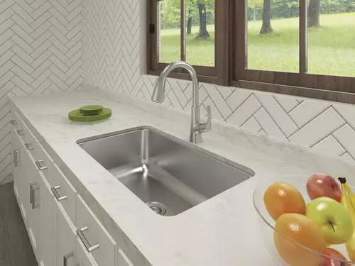 Tuscany® Northville All-in-One Dual Mount 33" Stainless Steel 1-Hole Single Bowl Kitchen Sink 11 Tuscany® Northville All-in-One Dual Mount 33" Stainless Steel 1-Hole Single Bowl Kitchen Sink - Image 11