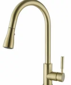 Tuscany® Viola® One-Handle Matte Gold Kitchen Faucet 13 Tuscany® Viola® One-Handle Matte Gold Kitchen Faucet -Tuscany Shop 6730088 RF 2 2021