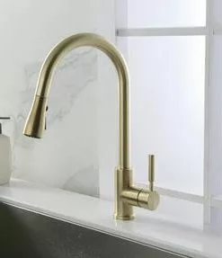 Tuscany® Viola® One-Handle Matte Gold Kitchen Faucet 18 Tuscany® Viola® One-Handle Matte Gold Kitchen Faucet -Tuscany Shop 6730088 SC 4 2021