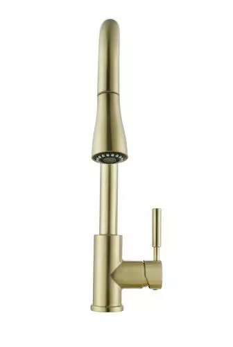 Tuscany® Viola® One-Handle Matte Gold Kitchen Faucet 5 Tuscany® Viola® One-Handle Matte Gold Kitchen Faucet - Image 5