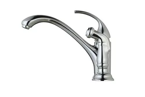 Tuscany® Baden™ One-Handle Polished Chrome Kitchen Faucet 2 Tuscany® Baden™ One-Handle Polished Chrome Kitchen Faucet - Image 2