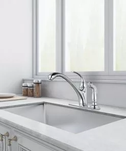 Tuscany® Baden™ One-Handle Polished Chrome Kitchen Faucet 14 Tuscany® Baden™ One-Handle Polished Chrome Kitchen Faucet -Tuscany Shop 6736063 SC RS 300PPI V2