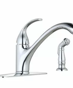 Tuscany® Baden™ One-Handle Polished Chrome Kitchen Faucet