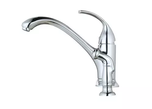 Tuscany® Baden™ One-Handle Polished Chrome Kitchen Faucet 2 Tuscany® Baden™ One-Handle Polished Chrome Kitchen Faucet - Image 2