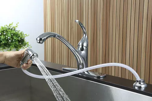 Tuscany® Baden™ One-Handle Polished Chrome Kitchen Faucet 5 Tuscany® Baden™ One-Handle Polished Chrome Kitchen Faucet - Image 5