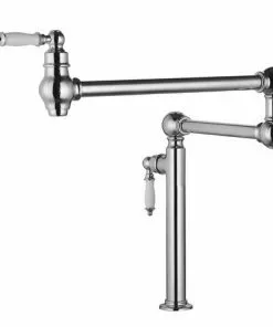 Tuscany® Winterset Two-Handle Polished Chrome Pot Filler Faucet 23 Tuscany® Winterset Two-Handle Polished Chrome Pot Filler Faucet -Tuscany Shop 6736086 Angle0118