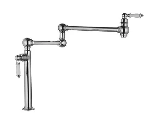 Tuscany® Winterset Two-Handle Polished Chrome Pot Filler Faucet 1 Tuscany® Winterset Two-Handle Polished Chrome Pot Filler Faucet