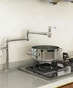 Tuscany® Winterset Two-Handle Polished Chrome Pot Filler Faucet 18 Tuscany® Winterset Two-Handle Polished Chrome Pot Filler Faucet -Tuscany Shop 6736086 Scene 3