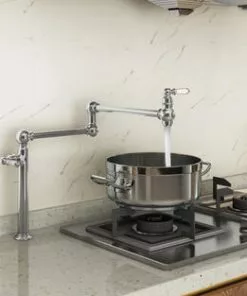 Tuscany® Winterset Two-Handle Polished Chrome Pot Filler Faucet 19 Tuscany® Winterset Two-Handle Polished Chrome Pot Filler Faucet -Tuscany Shop 6736086 Scene 4