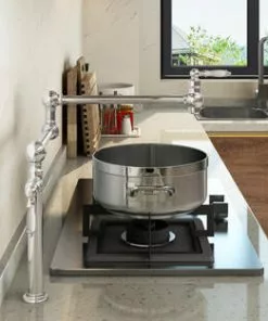 Tuscany® Winterset Two-Handle Polished Chrome Pot Filler Faucet 20 Tuscany® Winterset Two-Handle Polished Chrome Pot Filler Faucet -Tuscany Shop 6736086 Scene 5