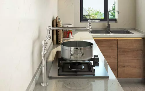 Tuscany® Winterset Two-Handle Polished Chrome Pot Filler Faucet 9 Tuscany® Winterset Two-Handle Polished Chrome Pot Filler Faucet - Image 9