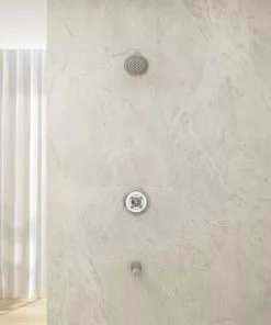 Tuscany® Victoria One-Handle 1-Spray Polished Chrome Bathtub Shower Faucet -Tuscany Shop 6736191 Scene 3