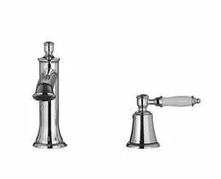 Tuscany® Winterset Two-Handle 1-Spray Polished Chrome Roman Bathtub Faucet With Handheld Shower -Tuscany Shop 6736195 FV