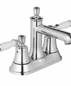 Tuscany® Winterset Two-Handle 4" Centerset Polished Chrome Bathroom Faucet