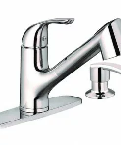 Tuscany® Whitemore One-Handle Pull-Out Polished Chrome Kitchen Faucet