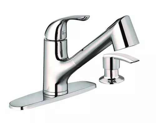 Tuscany® Whitemore One-Handle Pull-Out Polished Chrome Kitchen Faucet 1 Tuscany® Whitemore One-Handle Pull-Out Polished Chrome Kitchen Faucet