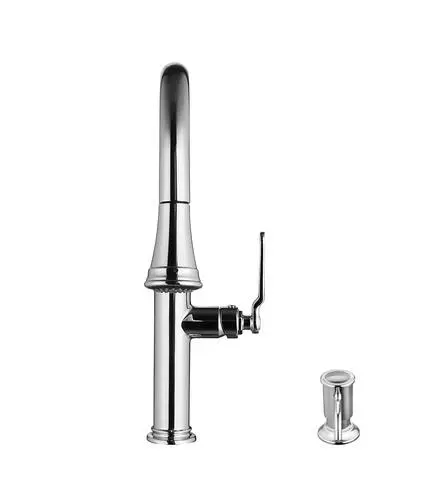 Tuscany® Vacaville One-Handle Pull-Down Polished Chrome Kitchen Faucet 6 Tuscany® Vacaville One-Handle Pull-Down Polished Chrome Kitchen Faucet - Image 6