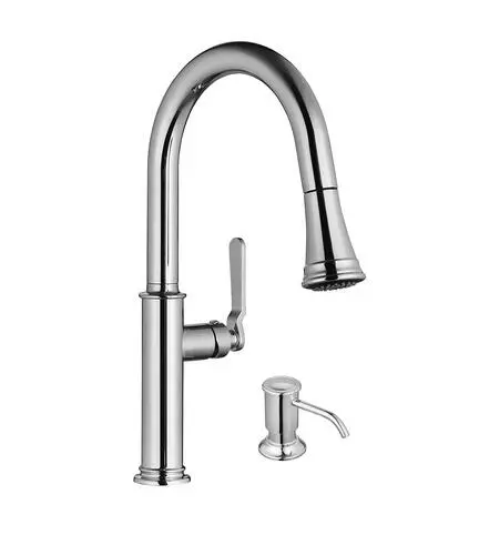 Tuscany® Vacaville One-Handle Pull-Down Polished Chrome Kitchen Faucet 8 Tuscany® Vacaville One-Handle Pull-Down Polished Chrome Kitchen Faucet - Image 8