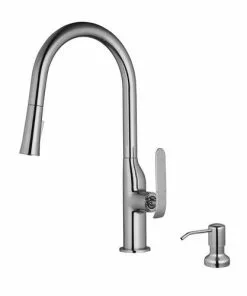 Tuscany® Mythos One-Handle Pull-Down Polished Chrome Kitchen Faucet 5 Tuscany® Mythos One-Handle Pull-Down Polished Chrome Kitchen Faucet -Tuscany Shop 6736232 Right