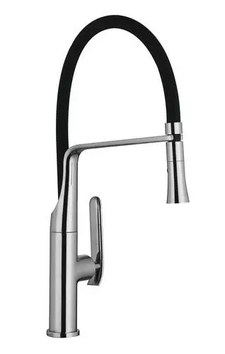 Tuscany® Blanton One-Handle Pull-Down Polished Chrome Kitchen Faucet 4 Tuscany® Blanton One-Handle Pull-Down Polished Chrome Kitchen Faucet - Image 4
