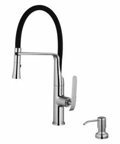 Tuscany® Blanton One-Handle Pull-Down Polished Chrome Kitchen Faucet 5 Tuscany® Blanton One-Handle Pull-Down Polished Chrome Kitchen Faucet -Tuscany Shop 6736234 Left